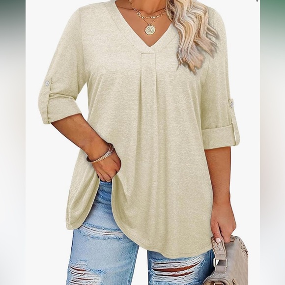 TWO Siddhe Plus Size Tops 3X - Picture 2 of 7